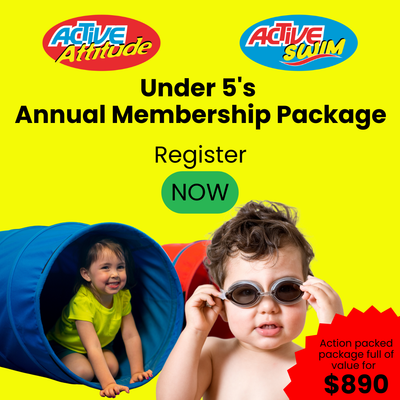 Annual Membership Packages for Under 5's are Here!